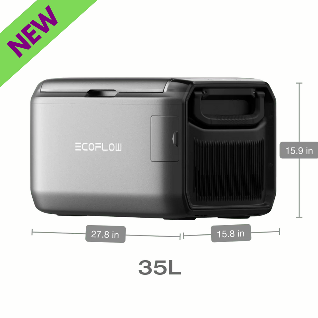 EcoFlow GLACIER Refrigerador Portatil 35L Sin Bateria Incorporada