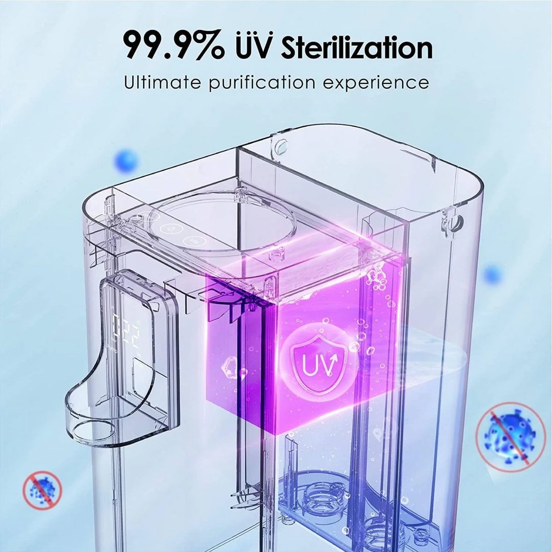 Waterdrop Countertop Reverse Osmosis Water Filter System Space Saving Design