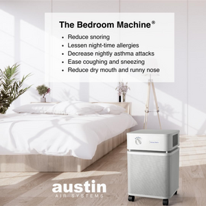 Austin Air HEPA Bedroom Machine Cleaner Sandstone O1C 120V B402A1 1500 sf