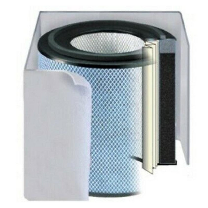 Austin Air Qty 1 Junior Filter HEPA + Qty 1 Junior Plus Filter Healthmate White