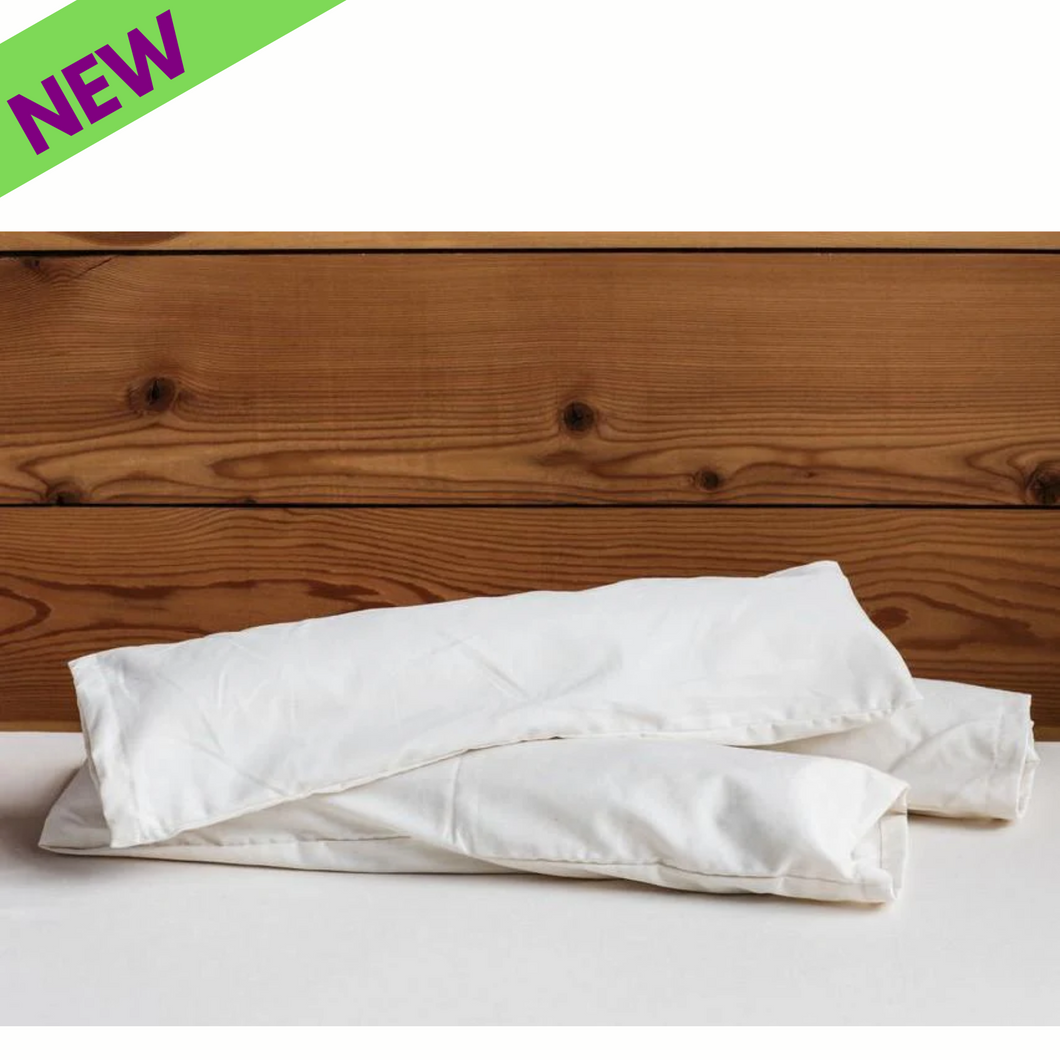 Holy Lamb Organics Neck Roll Supportive Cushion for Sleep and Relaxation