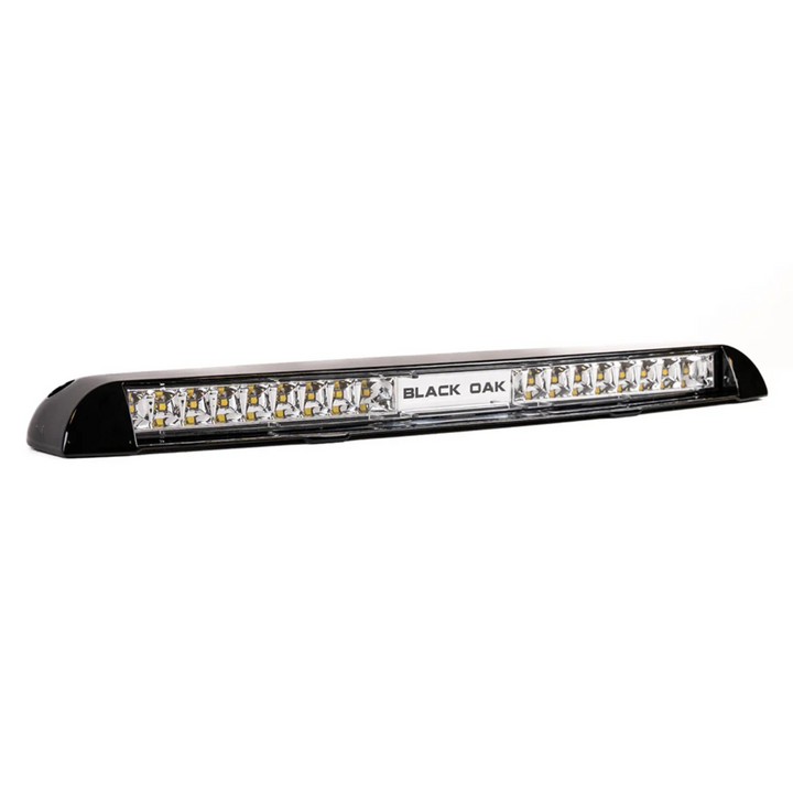 Barra de luz LED marina de perfil bajo de roble negro para una navegación nocturna superior