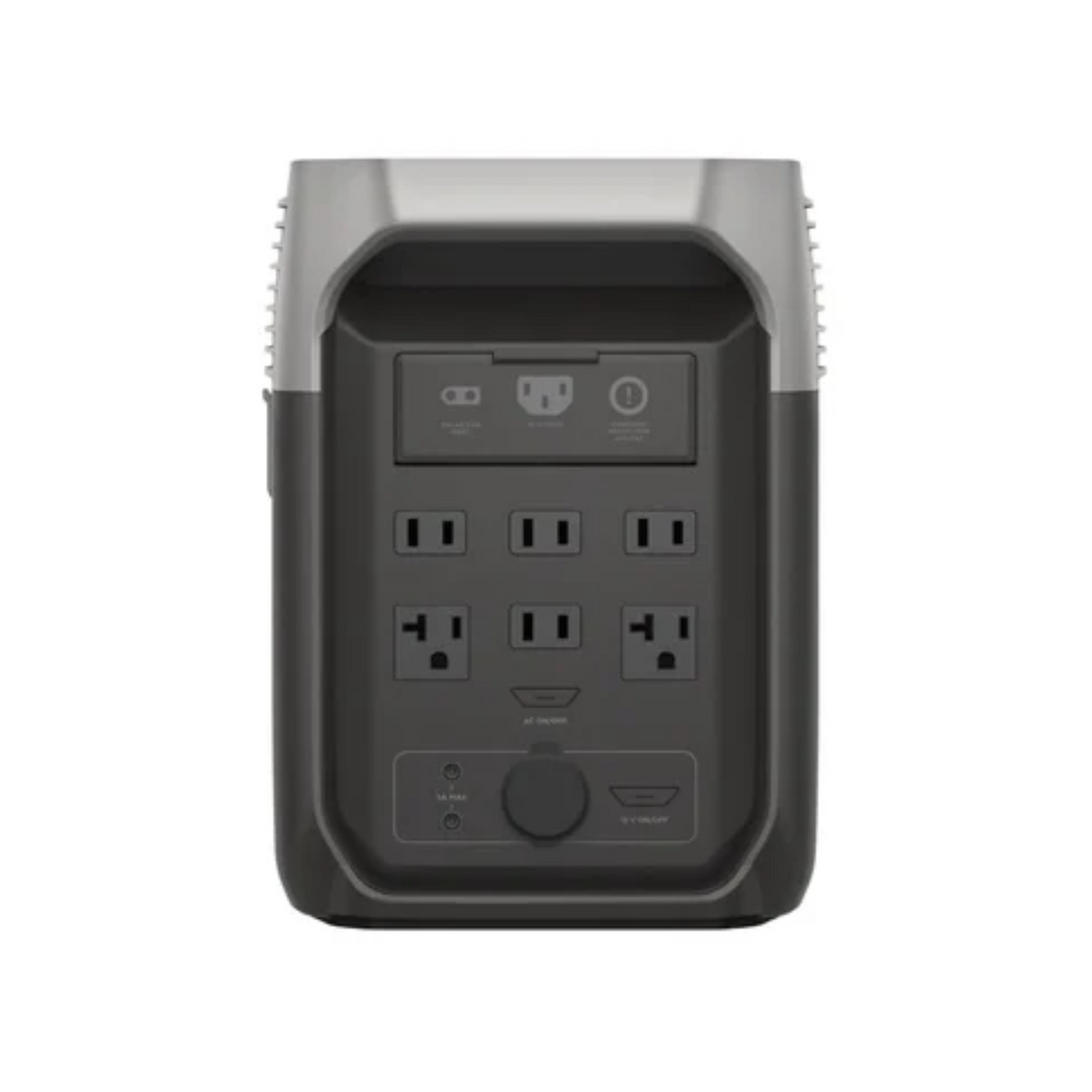 Estación de energía portátil EcoFlow DELTA 3 1500, cargador solar de respaldo