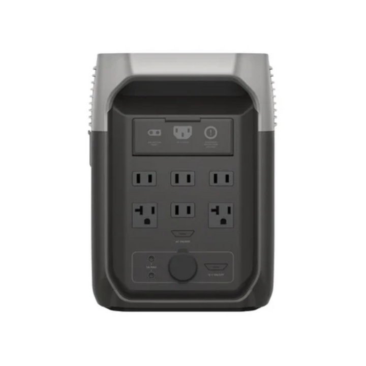 Estación de energía portátil EcoFlow DELTA 3 1500, cargador solar de respaldo