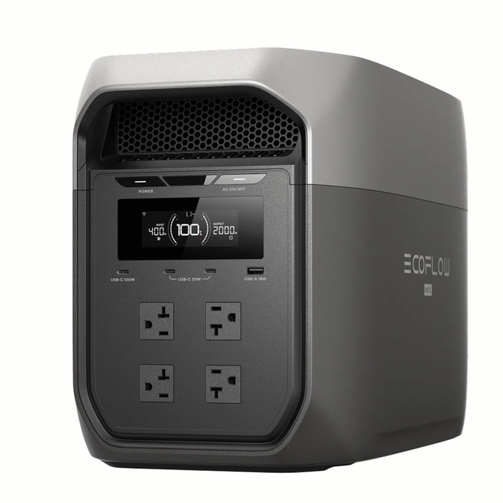 EcoFlow DELTA 3 Max Plus Portable Power Station with A 220W Solar Panel