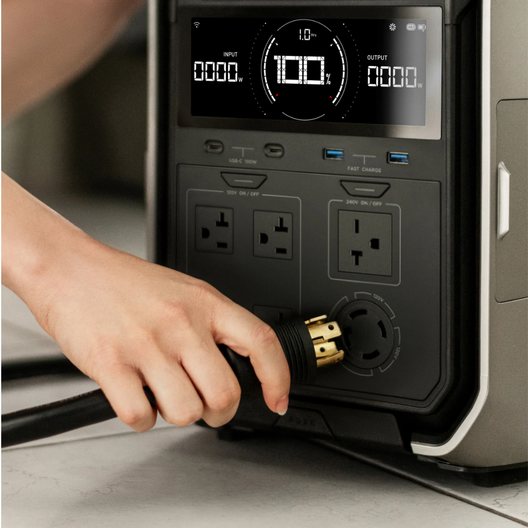 EcoFlow DELTA Pro 3 LFP Batería adicional inteligente Plug and Play Potente Larga duración