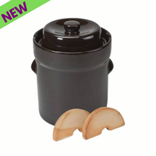 Load image into Gallery viewer, Schmitt German Fermenting Crock Pot Dark Brown 30 Liter ME3230
