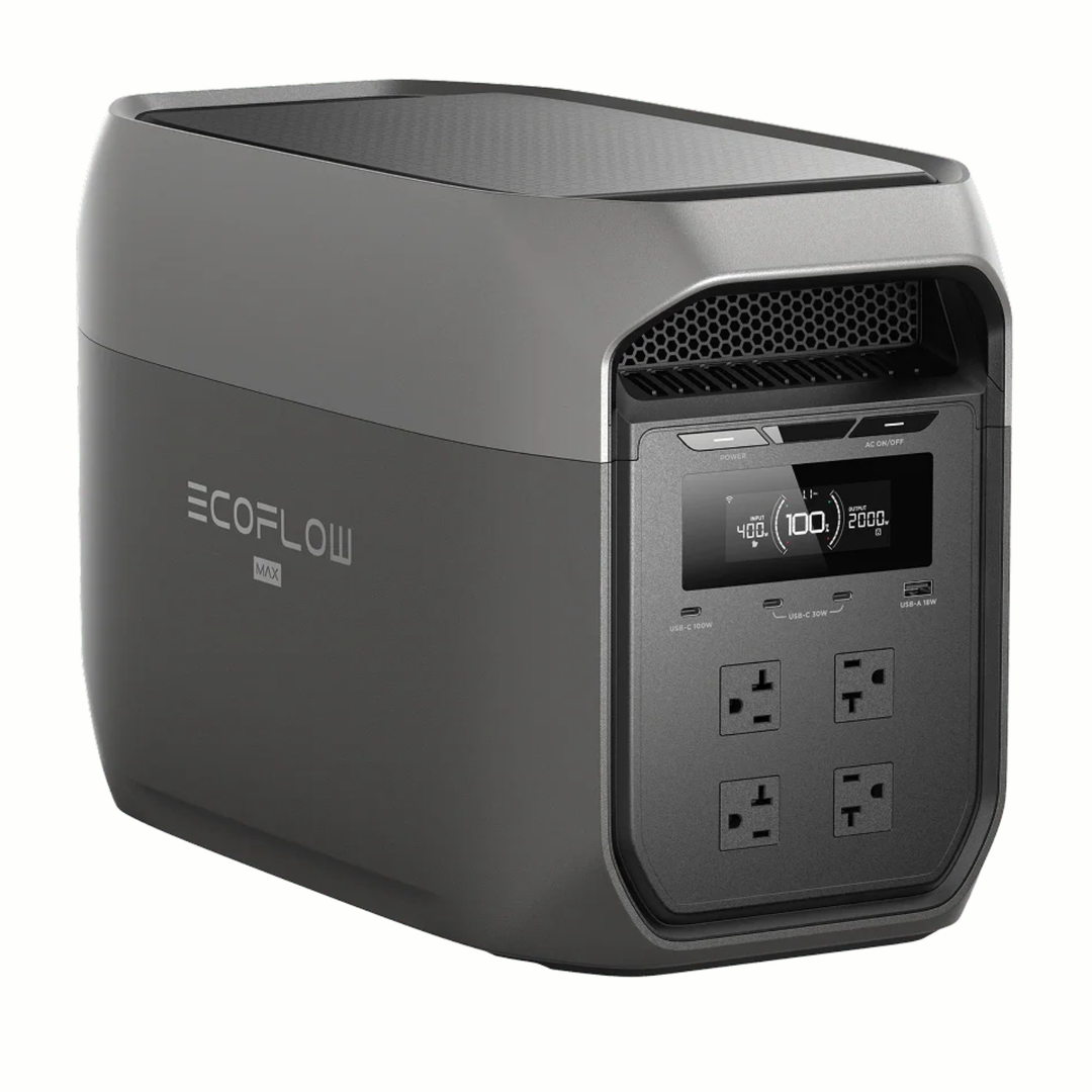 EcoFlow DELTA 3 Max Plus Portable Power Station with A 220W Solar Panel