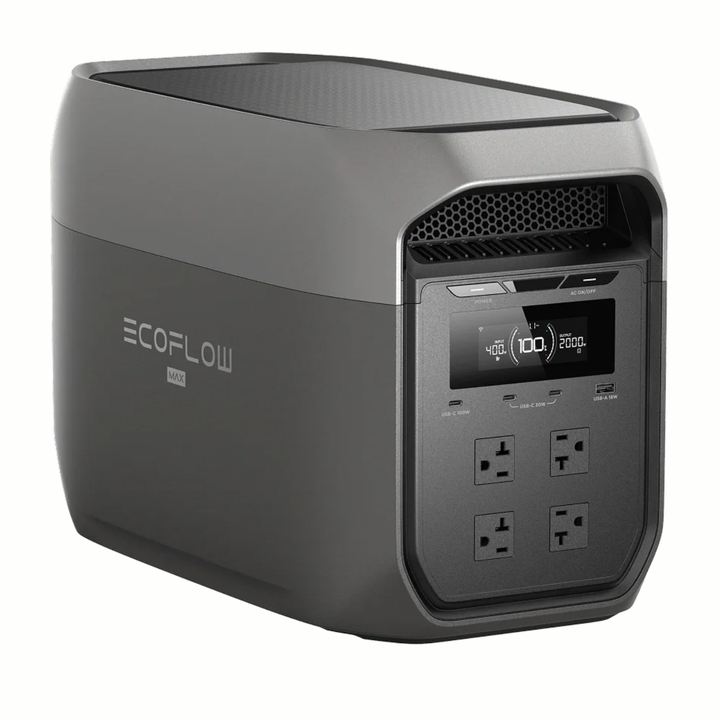 EcoFlow DELTA 3 Max Plus Portable Power Station with A 220W Solar Panel