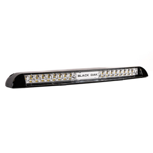 Black Oak LED Low Profile Marine Bar Flood Black For Superior Nighttime Navigation