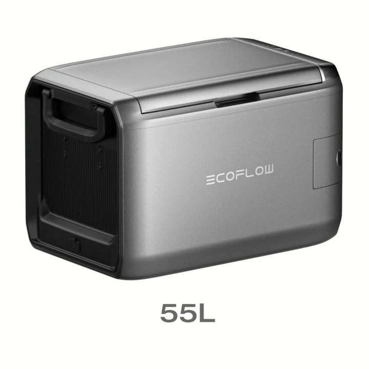 EcoFlow GLACIER Classic 55L with Plug-in Battery Extended Portable Cooling Power
