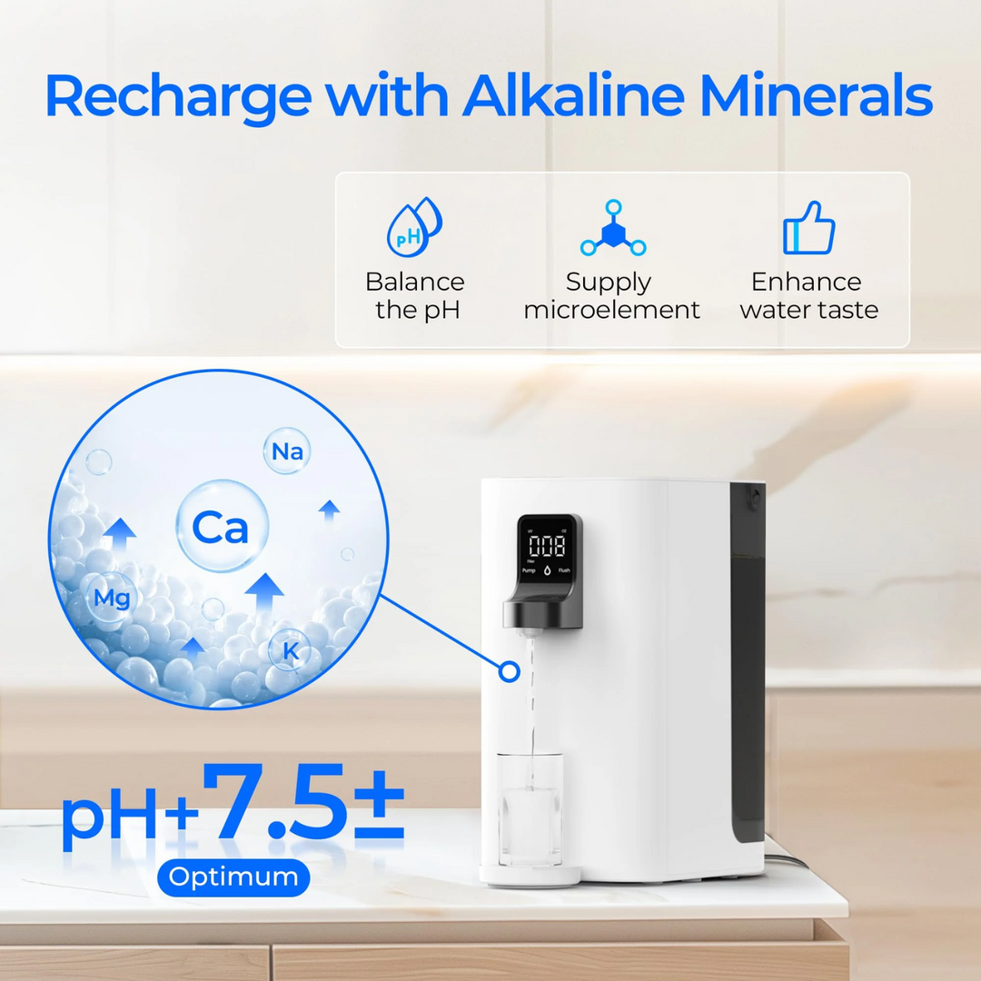 Waterdrop K19-SFK Countertop Alkaline Reverse Osmosis Water Filter System