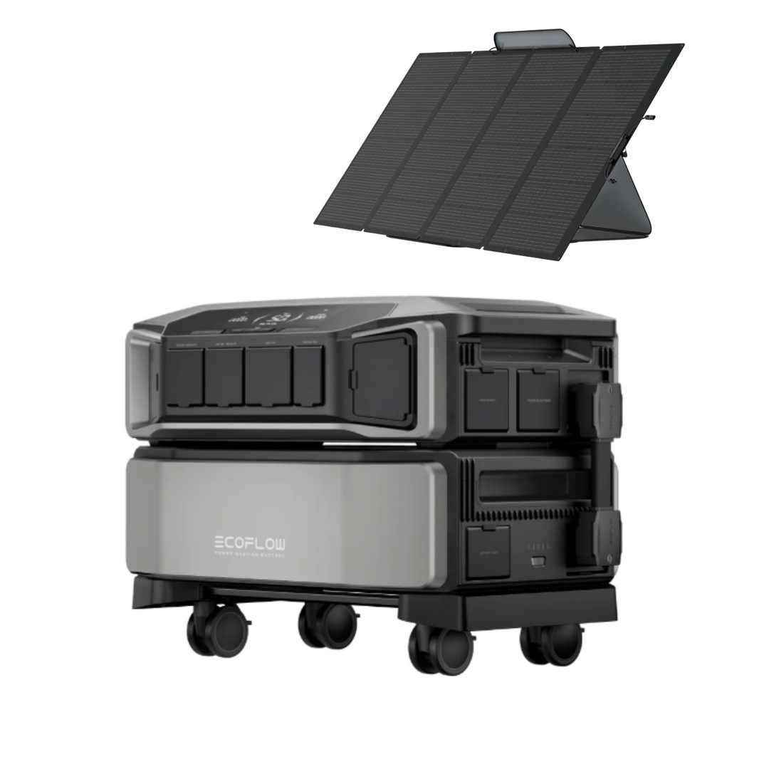 Ecoflow Delta Pro Ultra Inversor Con Batería Y Panel Solar Portátil 400W