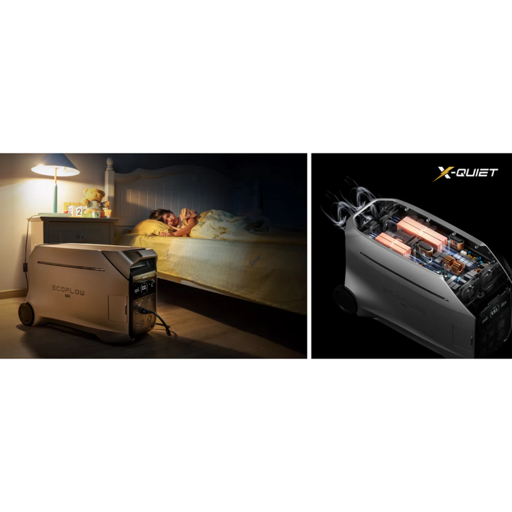Central eléctrica portátil EcoFlow DELTA Pro 3 + Panel de hogar inteligente 2