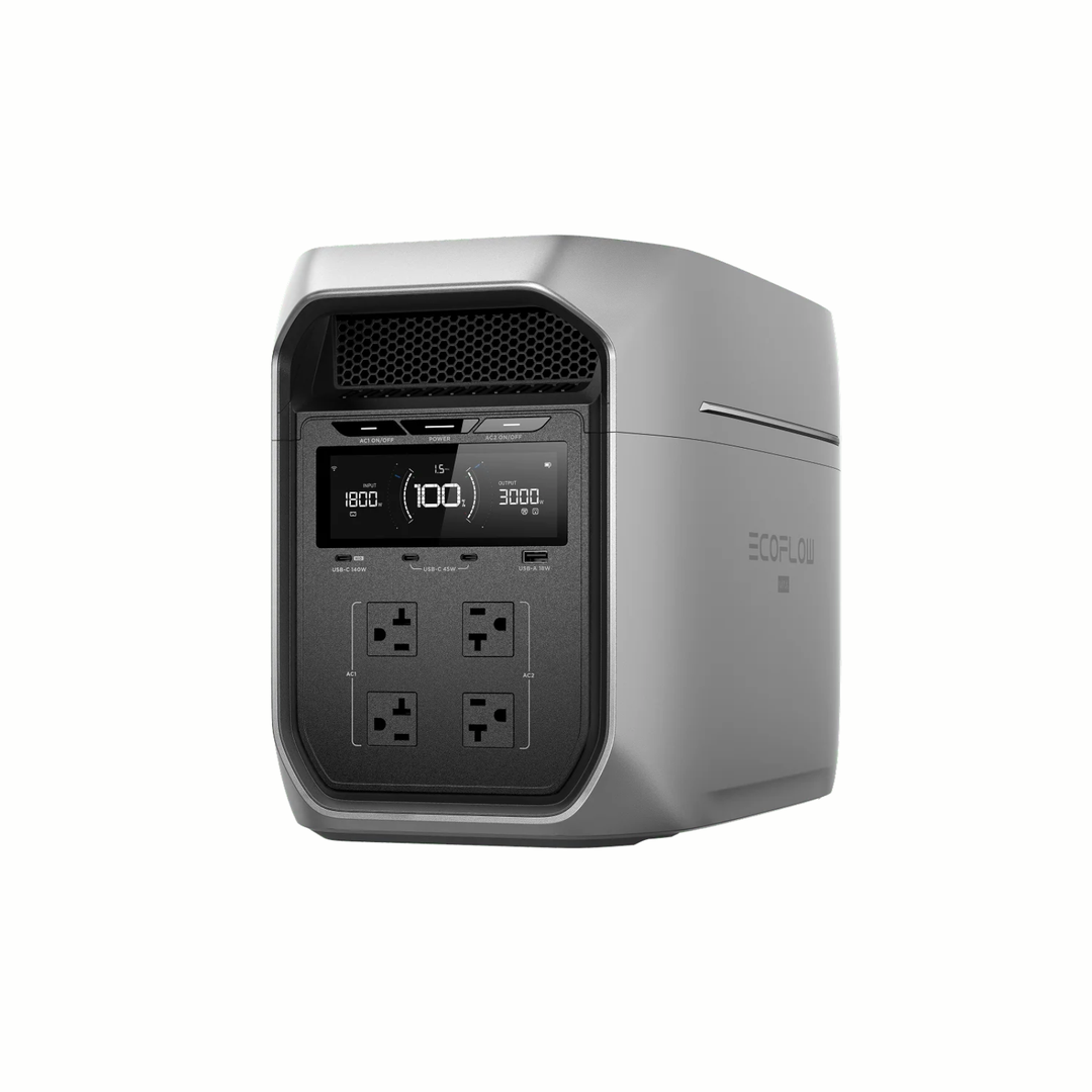 EcoFlow DELTA 3 Max Plus Portable Power Station with A 220W Solar Panel