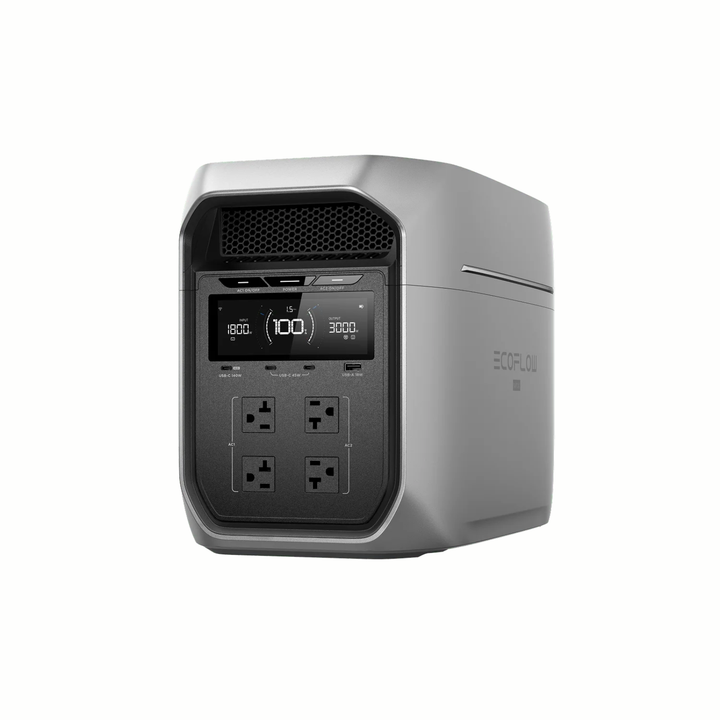 EcoFlow DELTA 3 Max Plus Portable Power Station with A 220W Solar Panel