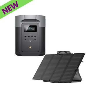 EcoFlow DELTA 2 Max Portable Power Station + One 160W Portable Solar Panel