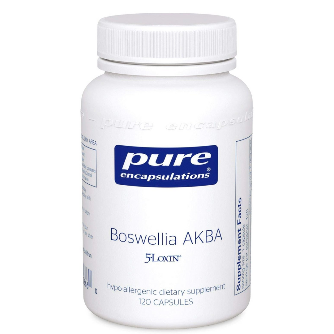 Pure Encapsulations Boswellia AKBA Joint Digestive Immune Support 120 Capsules.