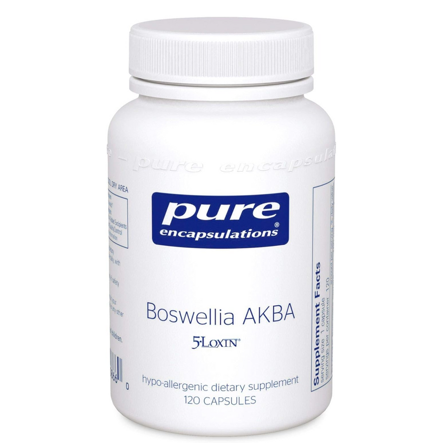 Pure Encapsulations Boswellia AKBA Joint Digestive Immune Support 120 Capsules.