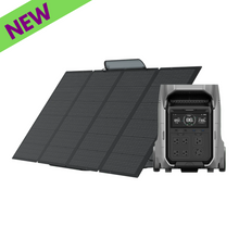 Load image into Gallery viewer, Ecoflow DELTA Pro 3 + Two 400W Portable Solar Panel Powerful and Versatile
