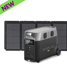 Load image into Gallery viewer, EcoFlow DELTA Pro 3600W Portable Power Station With Two 220W Solar Panel
