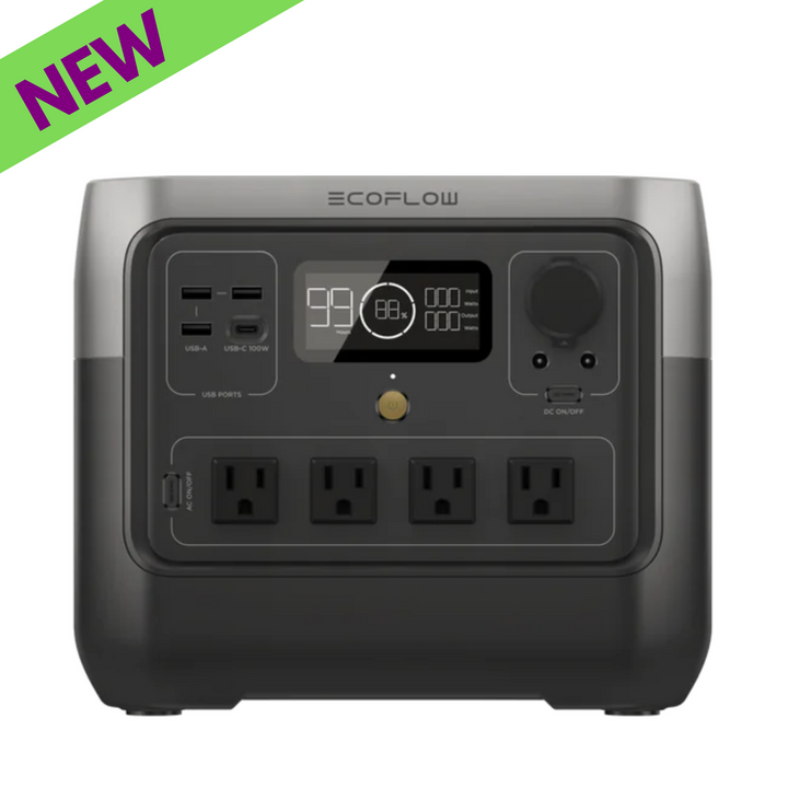 Generador de energía portátil EcoFlow RIVER 2 Pro de 768 Wh para el hogar y camping