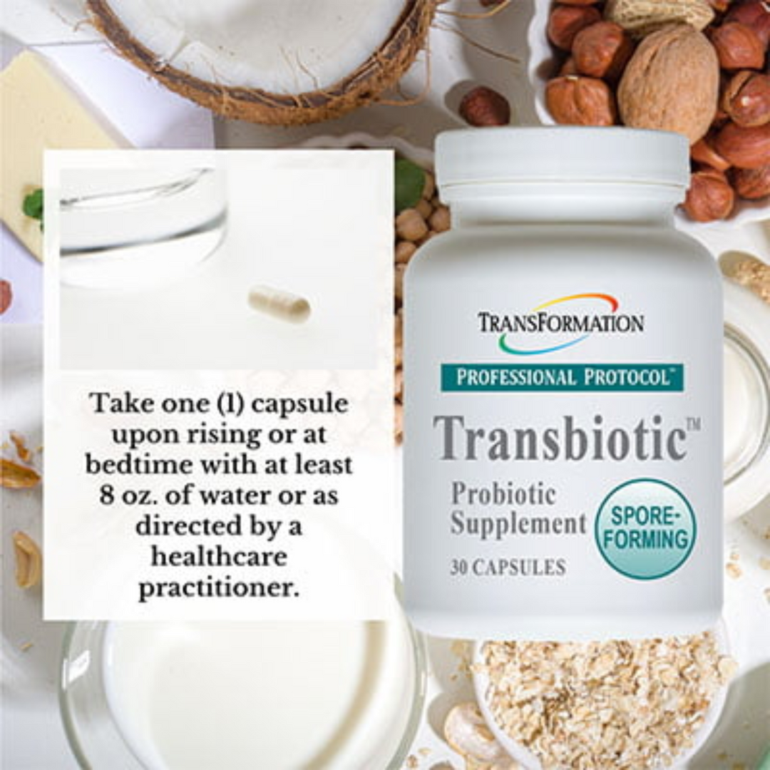 Enzimas de Transformación Transbióticas que Favorecen la Salud de las Bacterias Intestinales (30 Cápsulas)