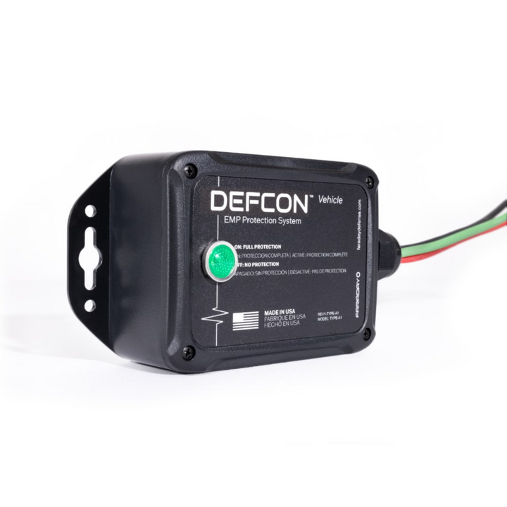 Faraday DEFCON Vehicle Advanced Security and EMP Protection System