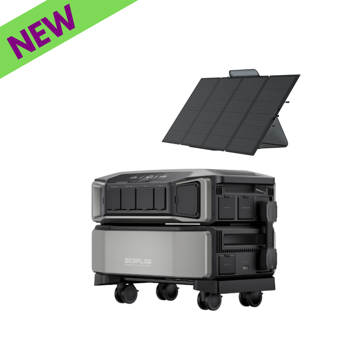 Ecoflow Delta Pro Ultra Inversor Con Batería Y Panel Solar Portátil 400W
