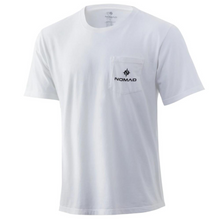 Load image into Gallery viewer, Nomad Logo Pocket Tee White Size M Comfortable Casual Shirt
