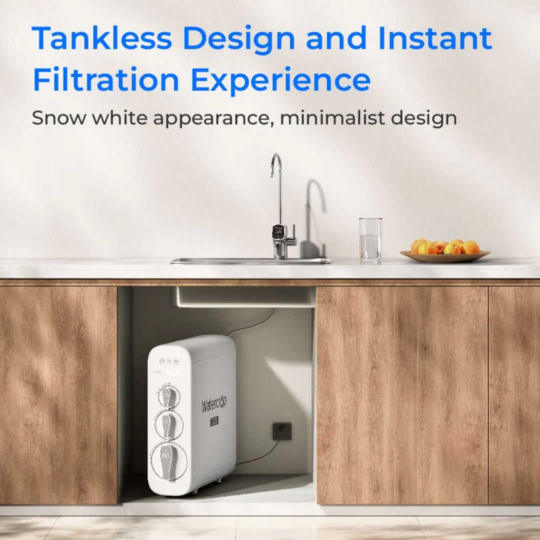 Waterdrop G Series Remineralization RO System Combo Kit G2P600 for Home Kitchen