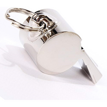 Load image into Gallery viewer, Omnipet Acme 58.5 Brass Thunderer Whistle Silver Large One Size 2 PACK
