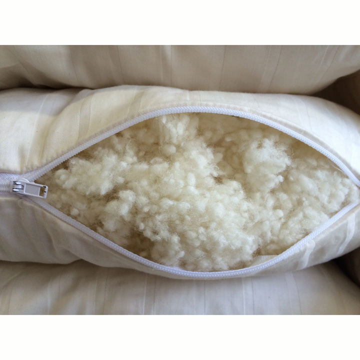 Holy Lamb Organics - Puffs extra para almohada de plumón de lana (177 g)