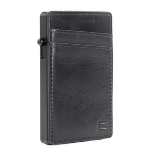 Faraday Companion Wallet Leather RFID Blocking Card Holder Slim Design