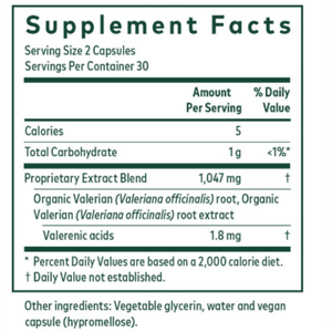 Gaia Herbs Pro Valerian Restful Sleep Support 60 Liquid Phyto Caps Supplement