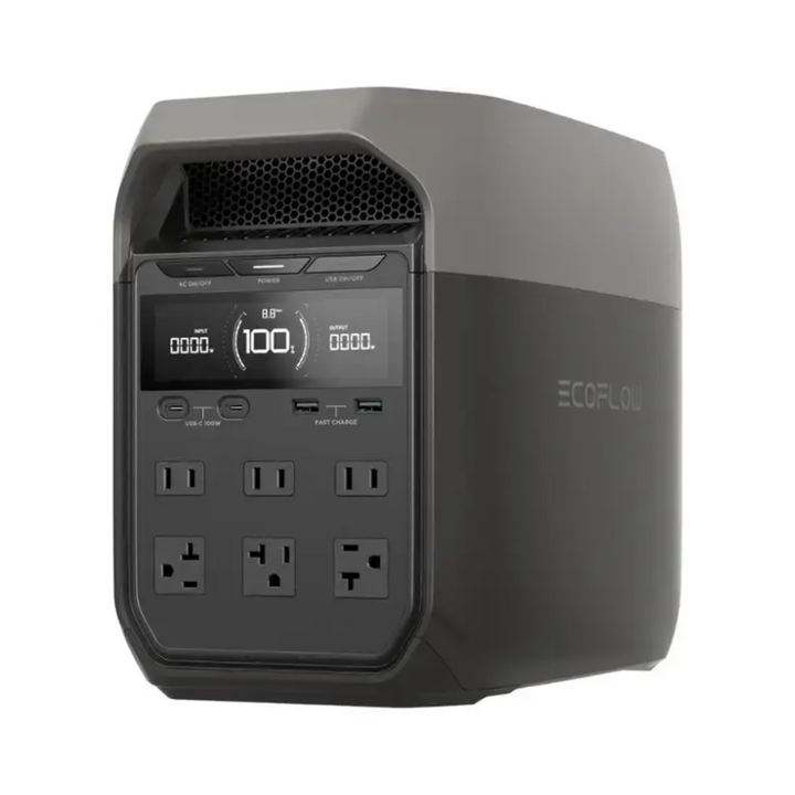 Estación de energía portátil EcoFlow DELTA 3, carga rápida, capacidad de 1024 Wh, X-Boost