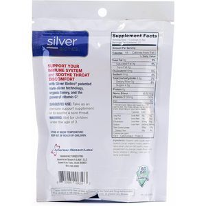 American Biotech Labs Silver Lozenges with Vitamin C 60 ppm SilverSol 2 PACK