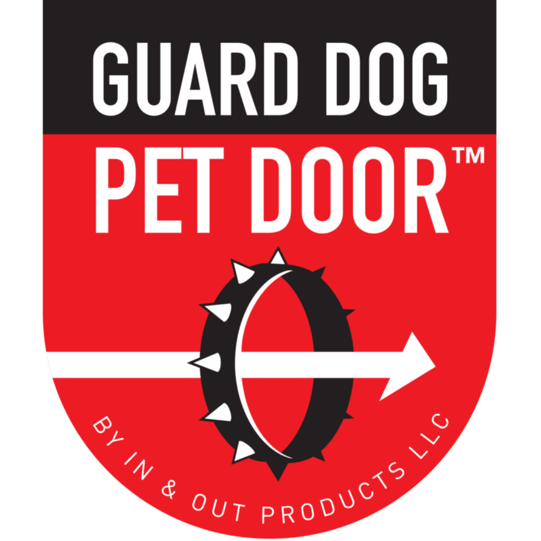 Guard Dog Pet Door – Medium Size, Secure Flush Fit, Locking Panel, Weatherproof