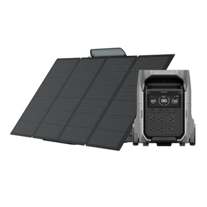 Ecoflow DELTA Pro 3 + Qty 2 400W Portable Solar Panel Powerful and Versatile