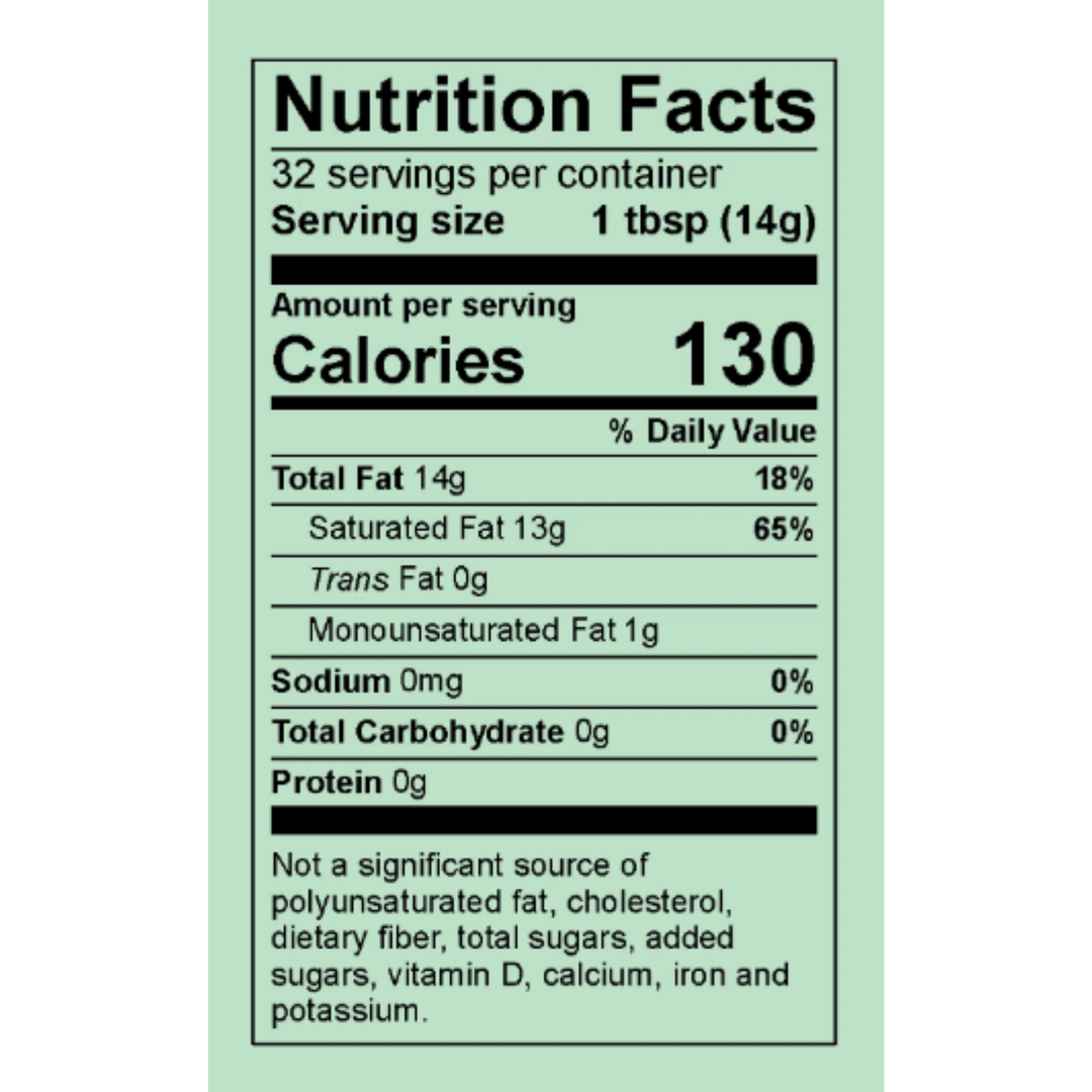 Aceite de coco sin aroma Omega Nutrition, 16 oz, orgánico, crudo, de primera calidad