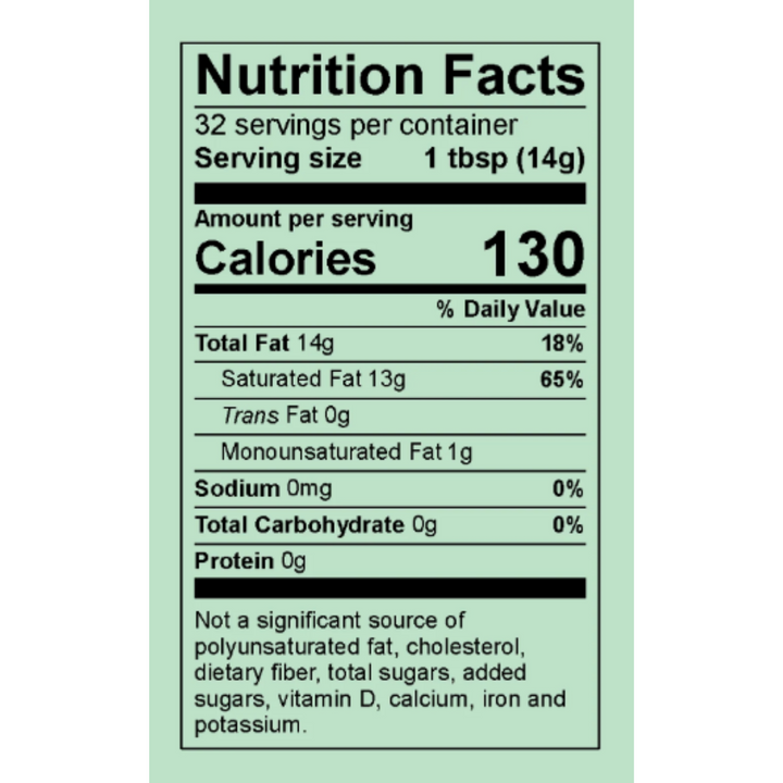 Aceite de coco sin aroma Omega Nutrition, 16 oz, orgánico, crudo, de primera calidad