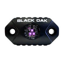 Load image into Gallery viewer, Black Oak LED Ultraviolet UV Rock Lights Accent UV LED Black Housing
