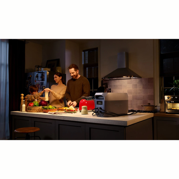 EcoFlow DELTA 3 Max Plus Portable Power Station with A 400W Solar Panel