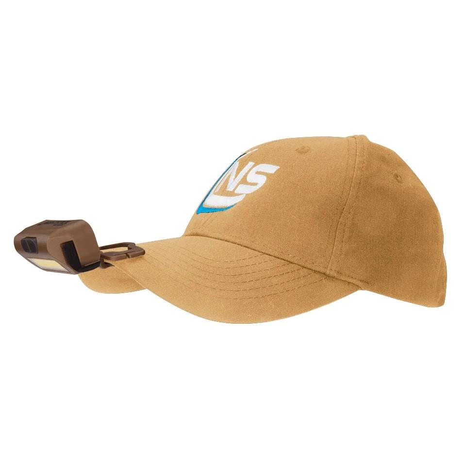 Nightstick Multi Flood USB Headlamp 250 Lumen Black Strap Rechargeable Brim Clip