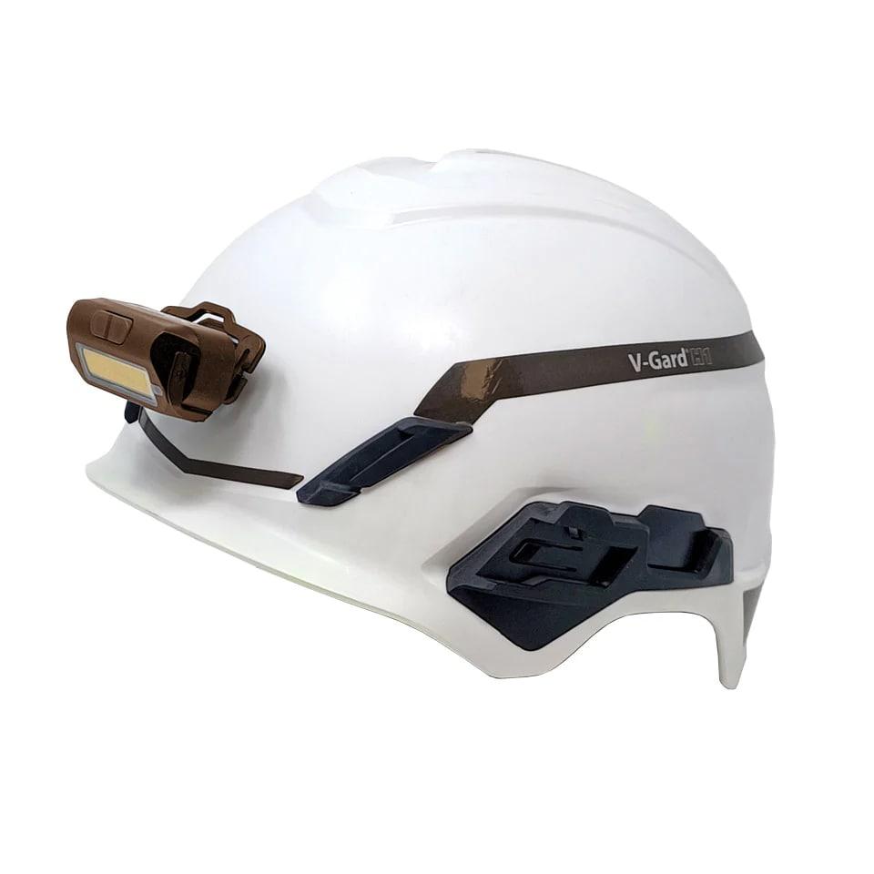 Nightstick Multi Flood USB Headlamp 250 Lumen Black Strap Rechargeable Brim Clip