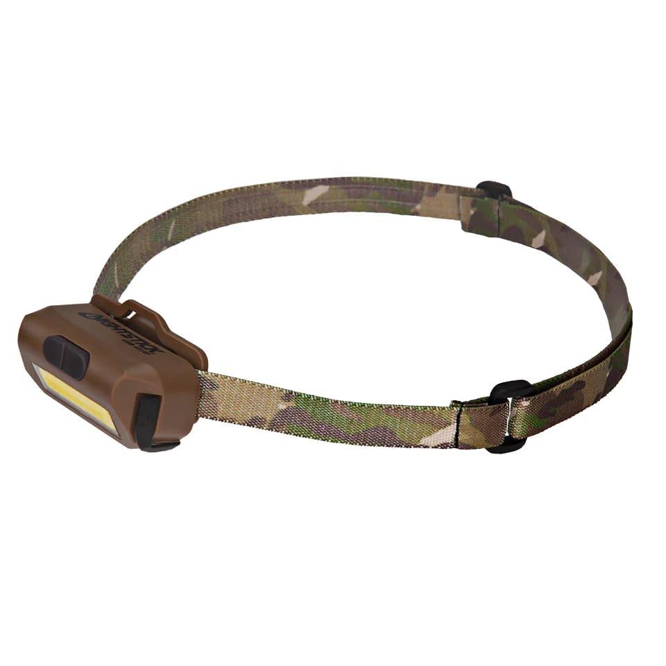 Nightstick Multi Flood USB Headlamp 250 Lumen Black Strap Rechargeable Brim Clip