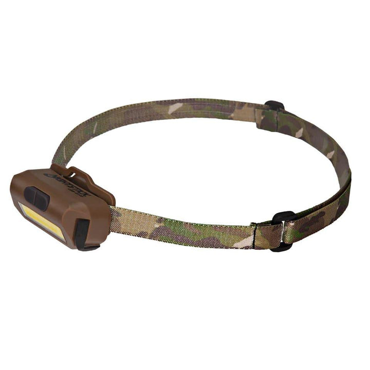 Nightstick Multi Flood USB Headlamp 250 Lumen Black Strap Rechargeable Brim Clip