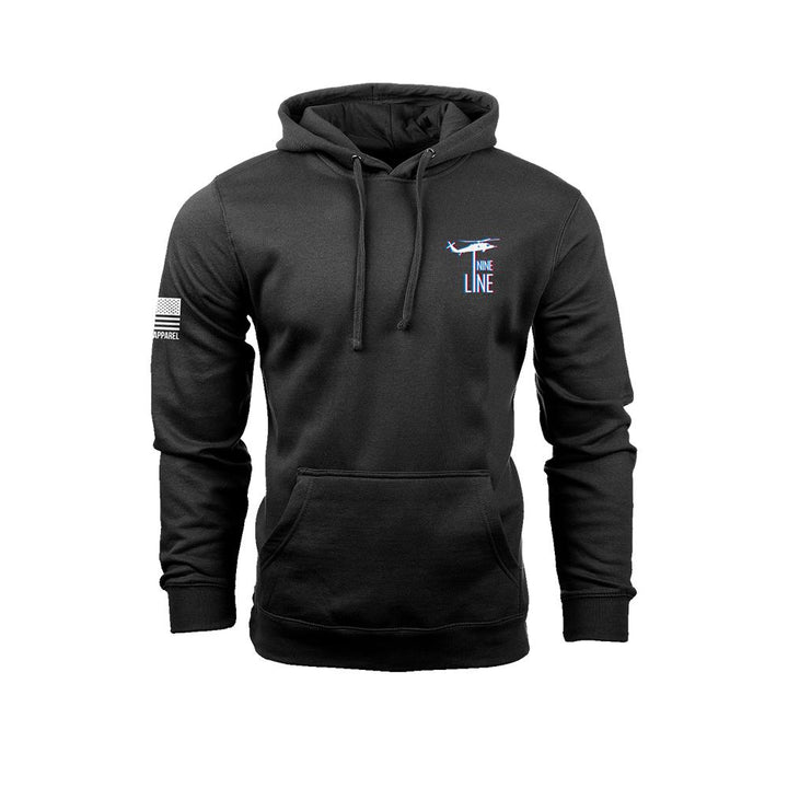 Nine Line Belt Fed Hooded Sweatshirt Black Warm Comfortable Durable 2XL Size