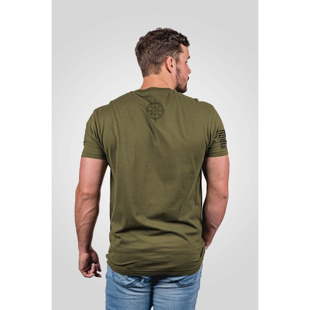 Nine Line Pew Pew Anatomy T Shirt Green XL Mens Graphic Tee Cotton
