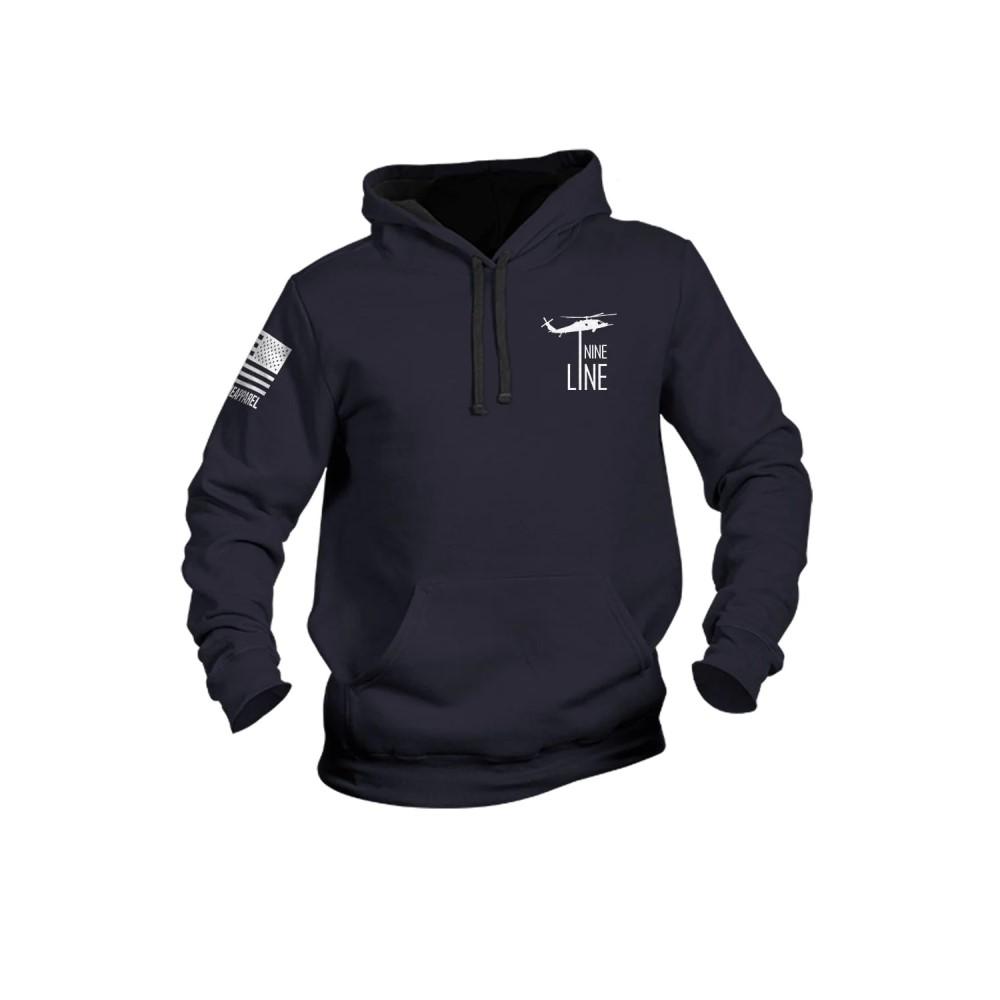 NLA Reread Navy Hoodie/ Medium